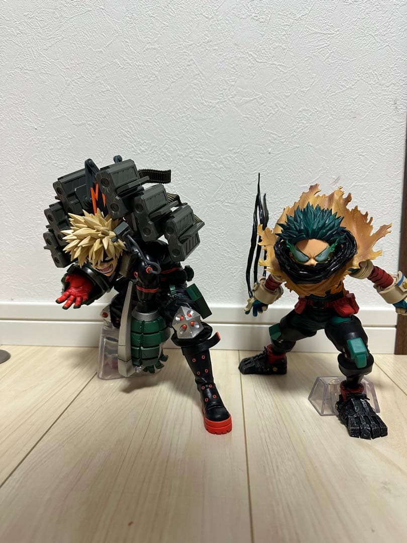 一番くじ　ヒロアカ　連なる星霜　デク　かっちゃん　ストレイフパンツァー