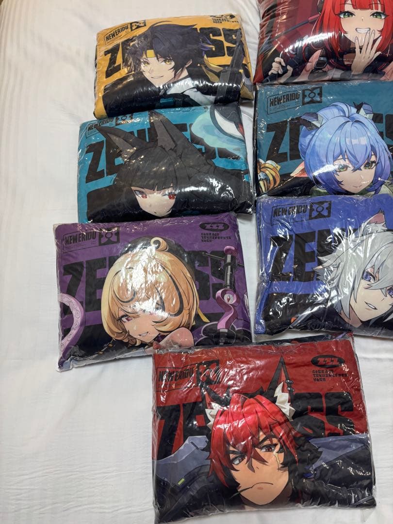 【最終値下げ】ゼンレスゾーンゼロ ビッグクッション ロングクッション　7種セット