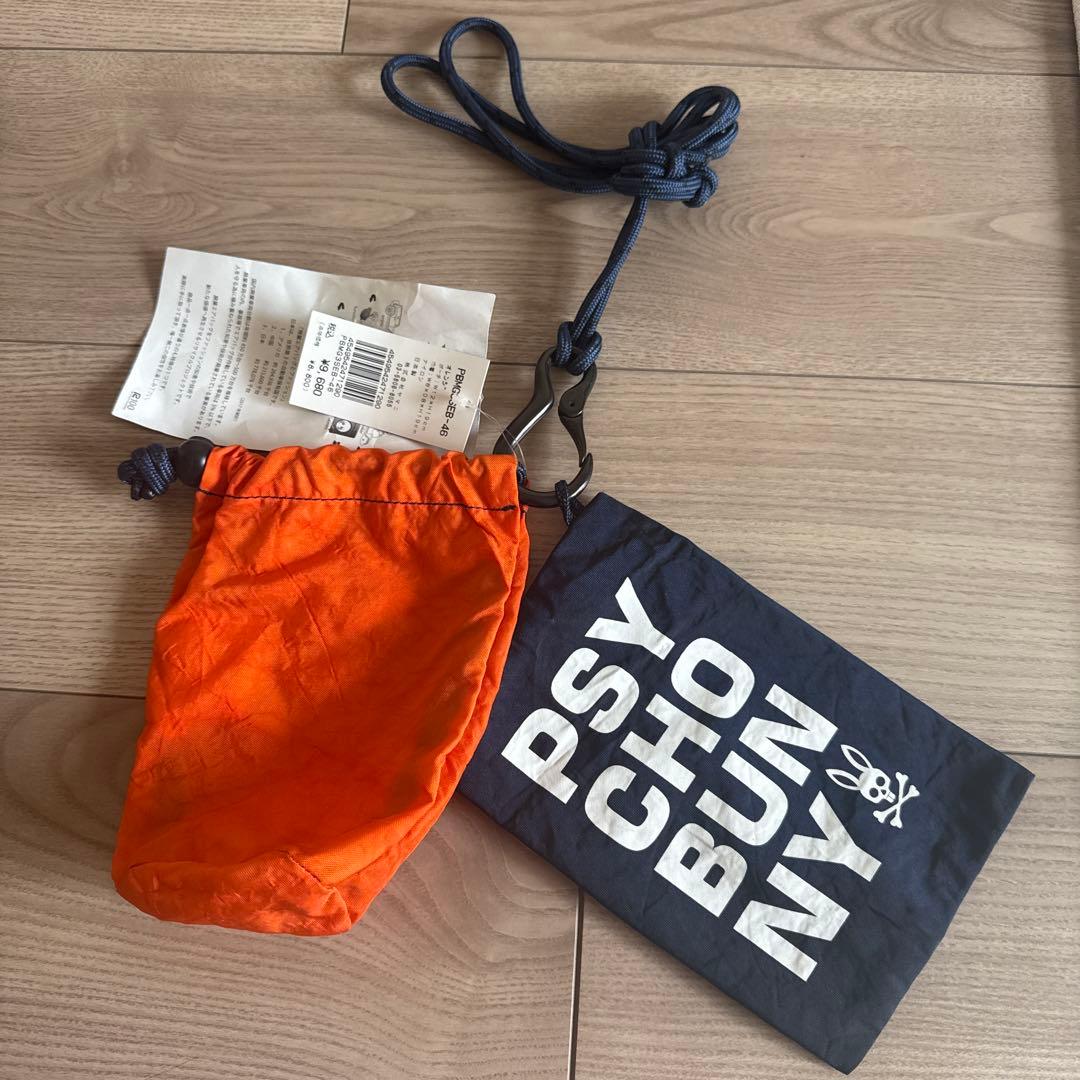 PSYCHOBUNNY ゴルフ ポーチ 新品未使用