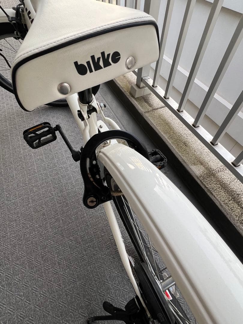 【6/10までに受け渡し希望】ブリヂストンビッケ22インチホワイト・白bikke