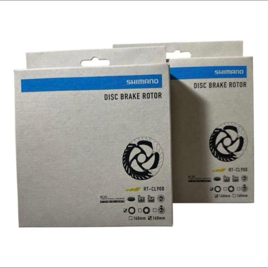 シマノ ディスクブレーキローター2枚セット　RT-CL900SI 160・140