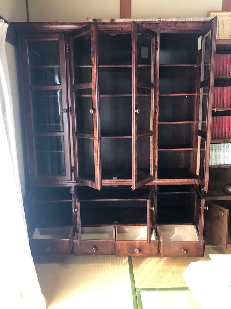 渡邊様限定取引　他の方は申し込み不可高級感あふれるアンティーク風本棚【送料込み】