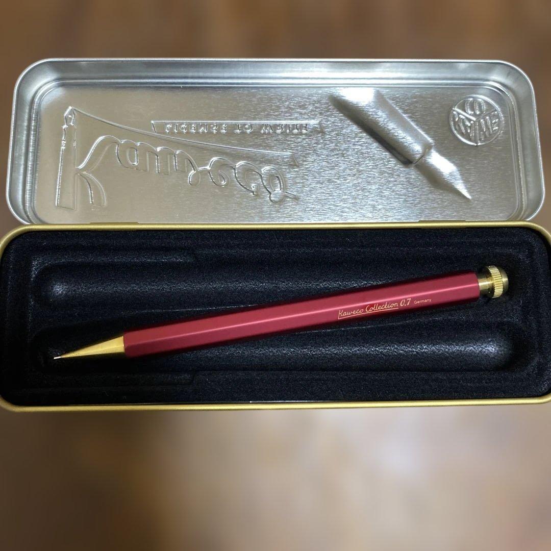 【美品レア】KAWRKO（カヴェコ）スペシャル　レッド　シャープペンシル0.7