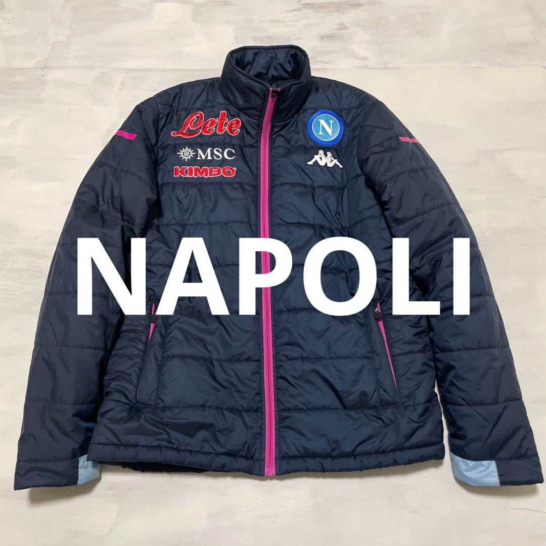 レア kappa Napoli SSCナポリ ダウンジャケット L 中綿