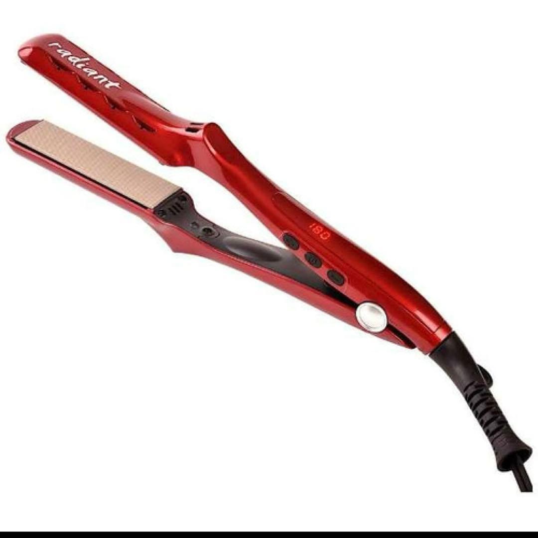 radiant ストレートヘアアイロン LM-125 レッド