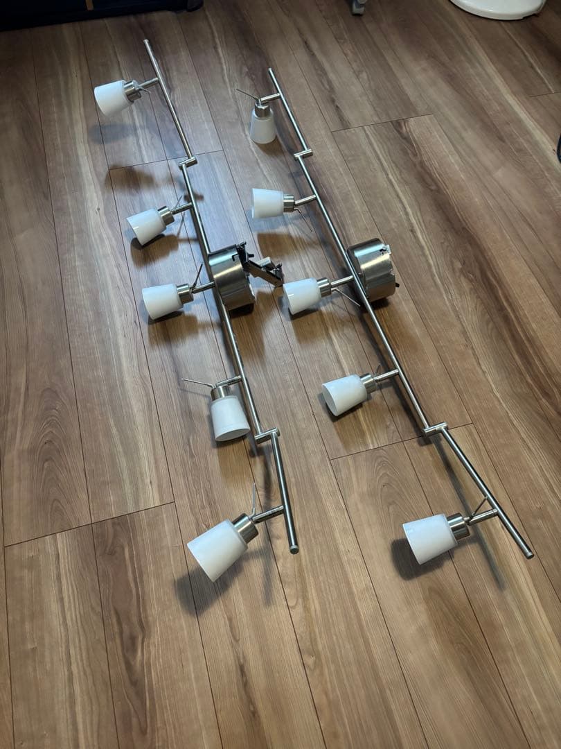 シーリングスポットライト 5スポット　IKEA ２つセット おしゃれ 天井照明