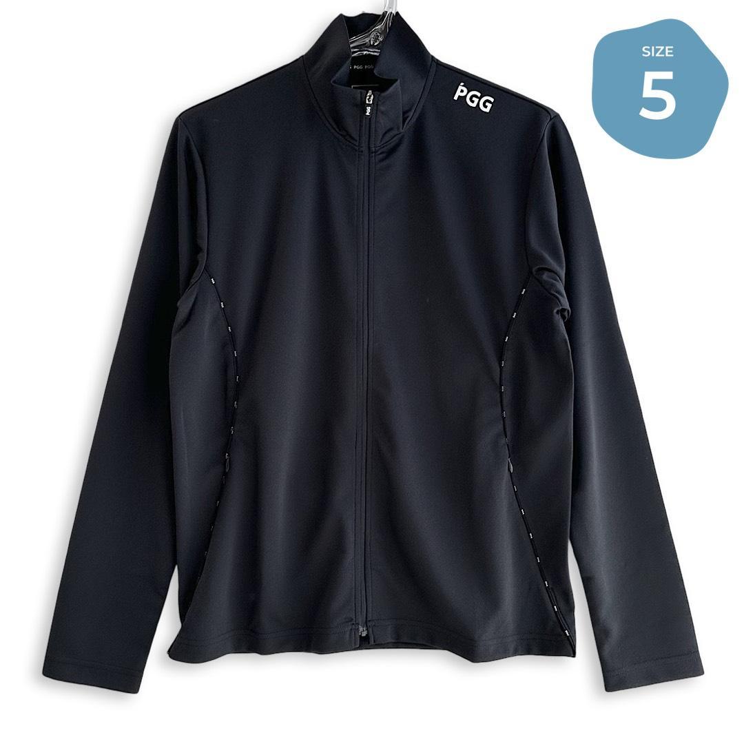 183 PGG 定価25,300円 メンズ ジップアップブルゾン 紺 5 L