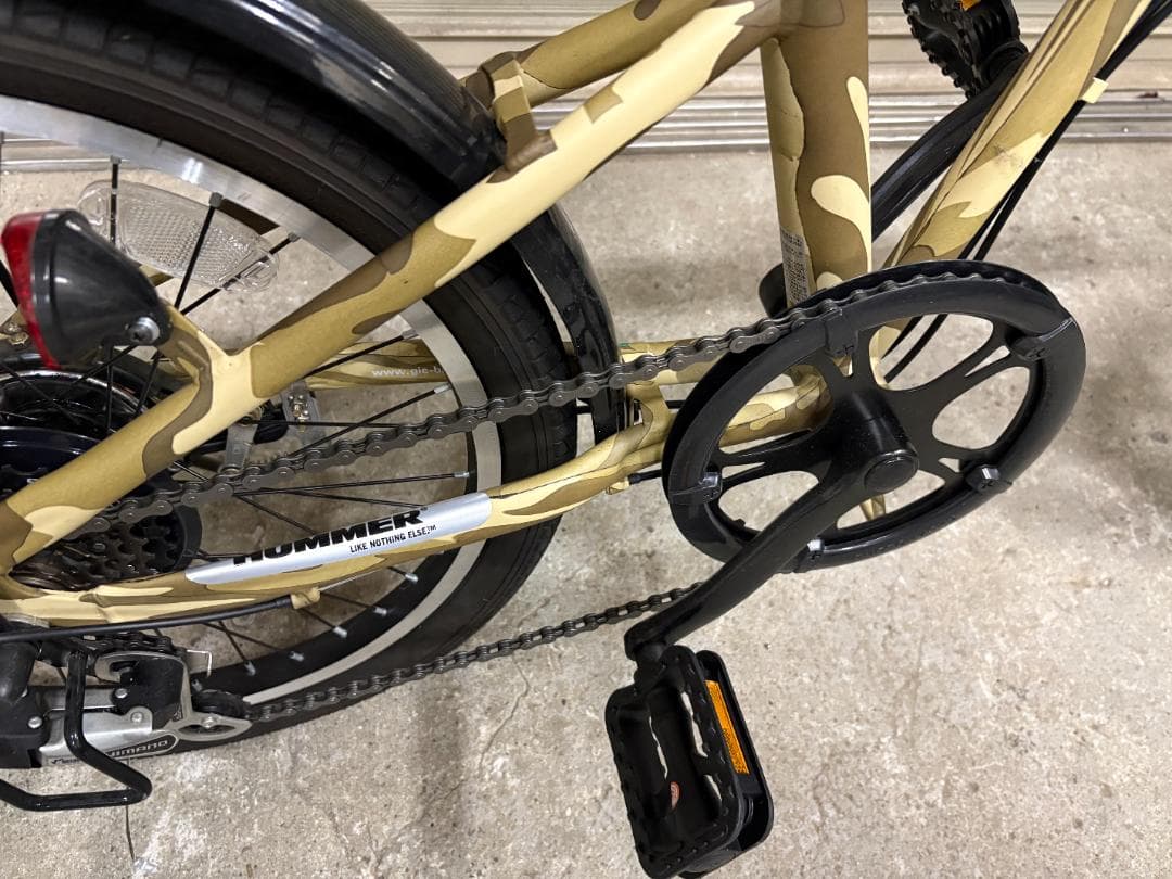 美品 HUMMER FDB206TANK-G ミリタリー ベージュ系 限定カラー