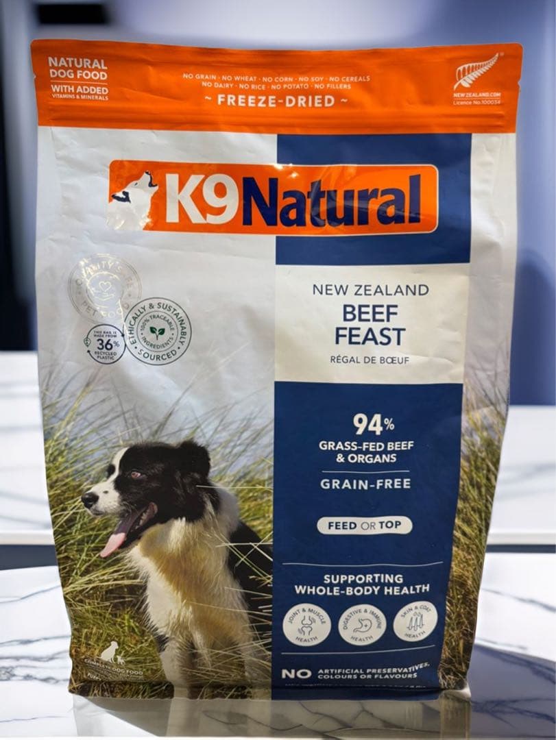K9 Natural ケーナインナチュラル ビーフフィースト 3.6kg