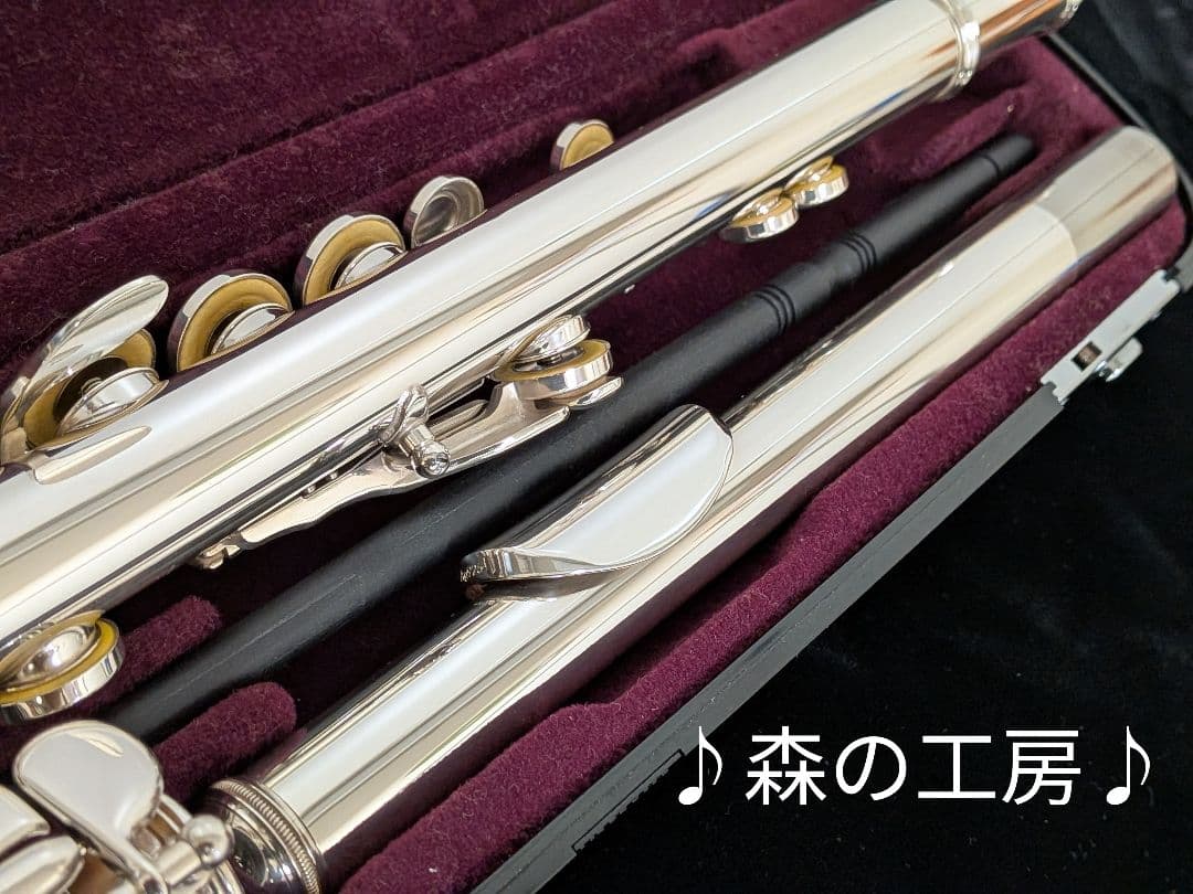 中古フルート専門店‼️リップ銀製‼️ヤマハフルート YFL211PS 後期Eメカ