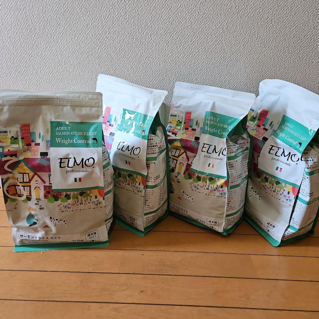 ELMO サーモンとライスライト3㎏×4袋