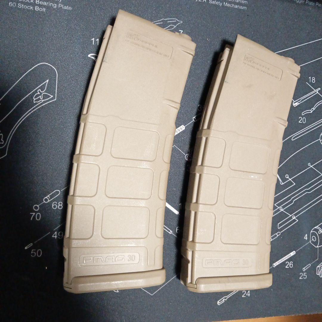 東京マルイ　次世代電動ガン用　pmag magpul pts タンカラー