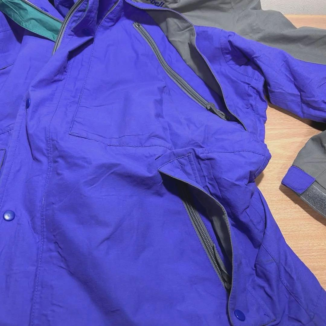 【希少】90s mont·bell モンベル スノーウェア 上下セットアップ▪L