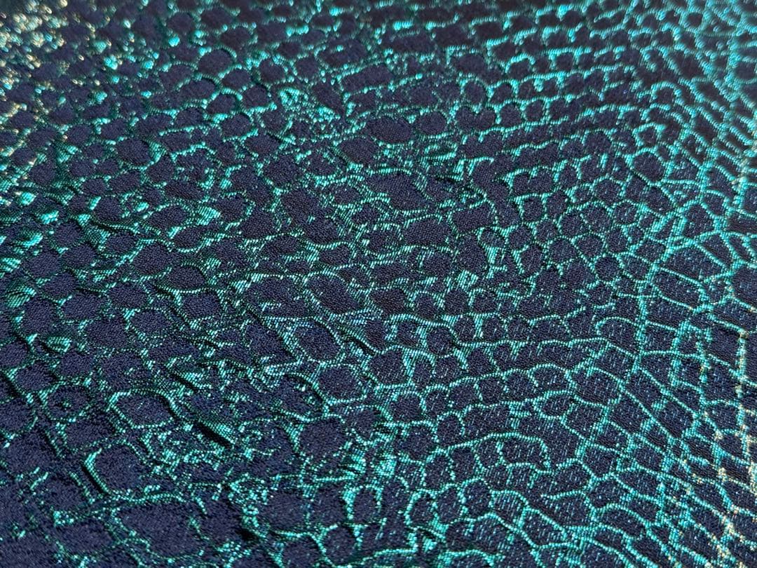 大人兵児帯【クロコダイル　ブルー】【スノーホワイト】　セット