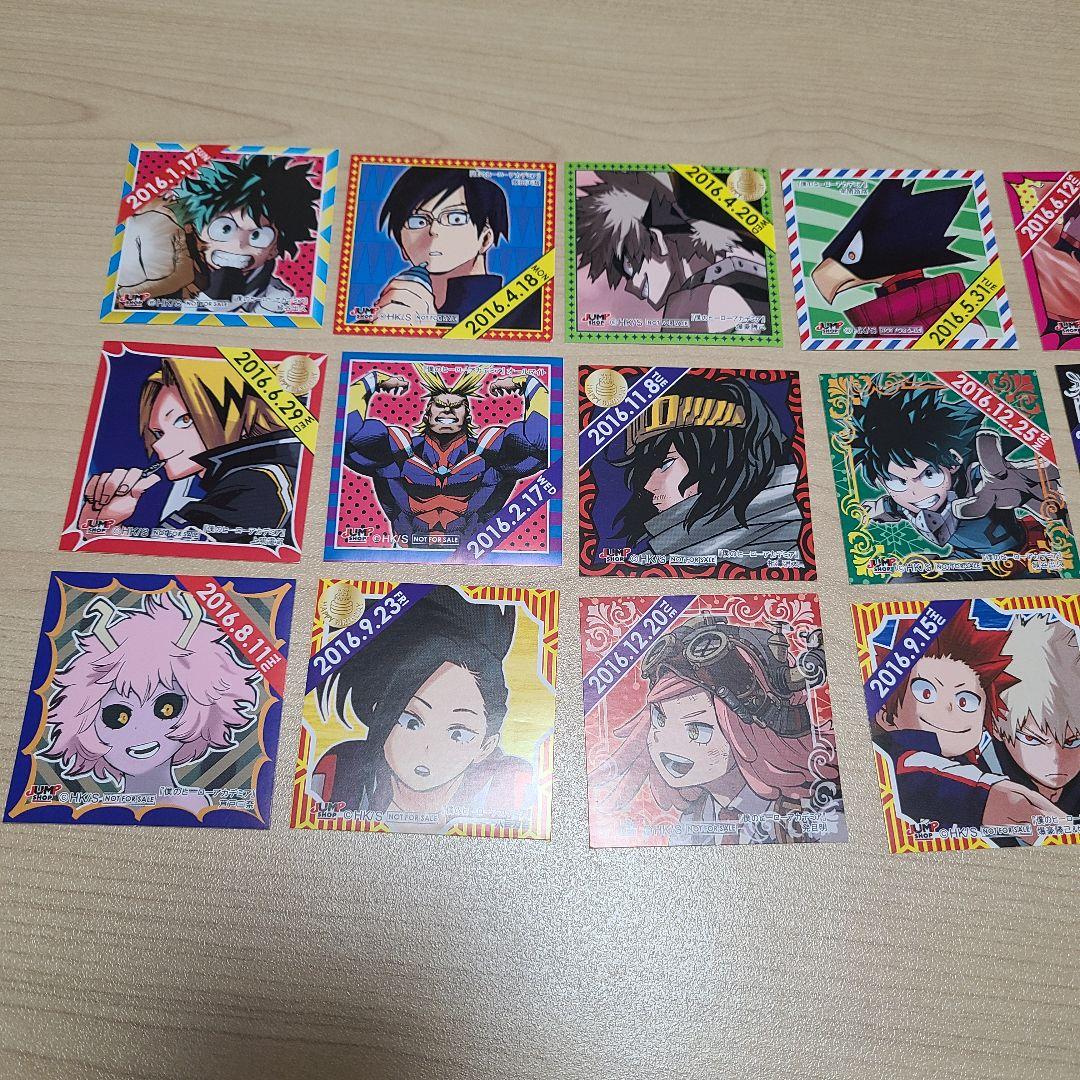 【即購入可】ジャンプショップ　僕のヒーローアカデミア 366日ステッカー セット