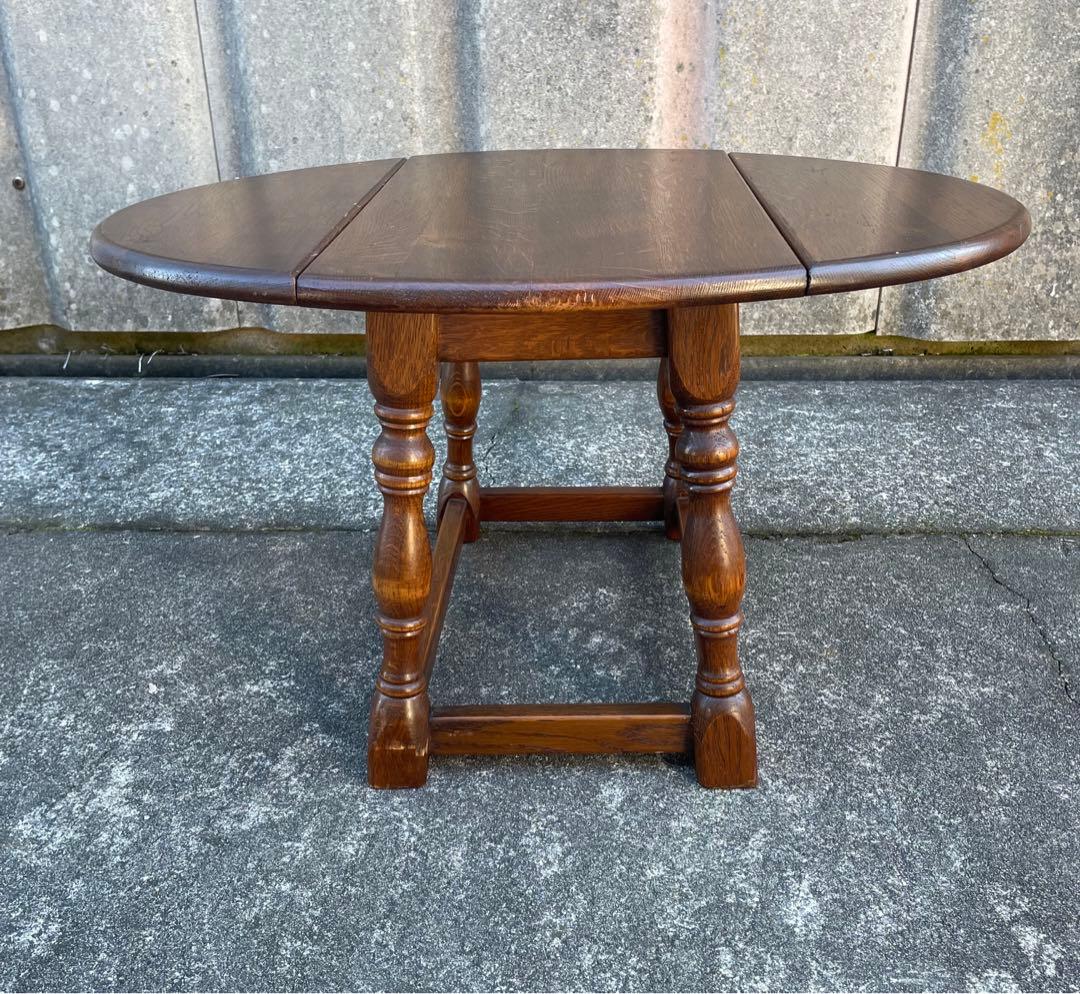 稀少/アンティーク/英国製/バタフライテーブル/ローテーブル /サイドテーブル