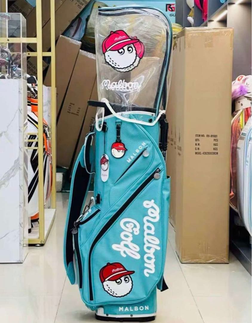 マルボンゴルフ malbon golf キャディバッグ 男女兼用