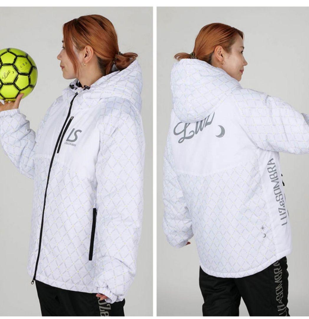 ルースイソンブラ　Luz e Sombra ホワイト 中綿ジャケット