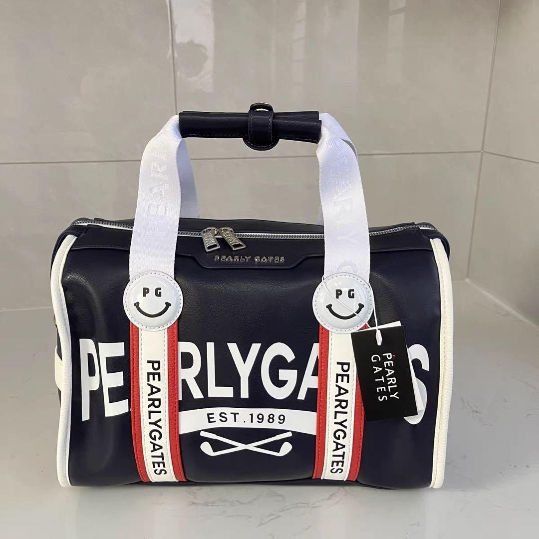 PEARLY GATES ネイビーショルダーバッグ