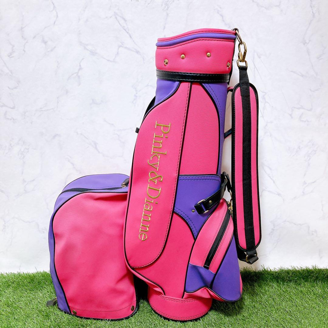 15ピンキーアンドダイアン　ゴルフ　キャディバッグ