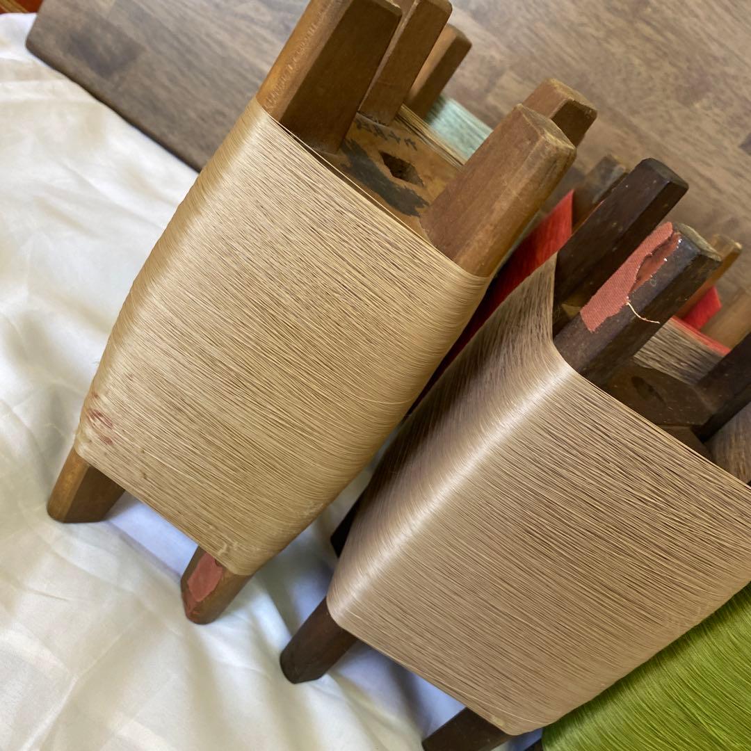 置物 木製 毛糸 当時物 昭和 レトロ モダン インテリア 小物 木製 糸巻き