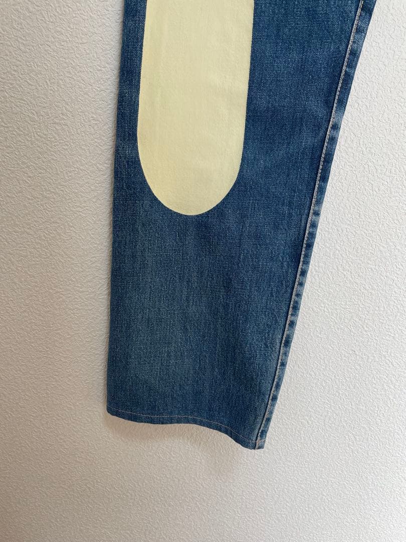 EVISU No.2 Lot.2501xx W28×35 ホワイト大黒　ワイド