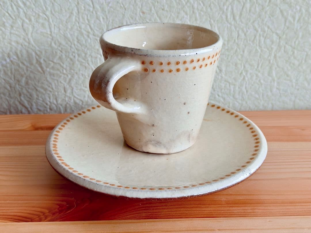 舩木研兒 コーヒー碗皿 カップ&ソーサー　船木　研児　①