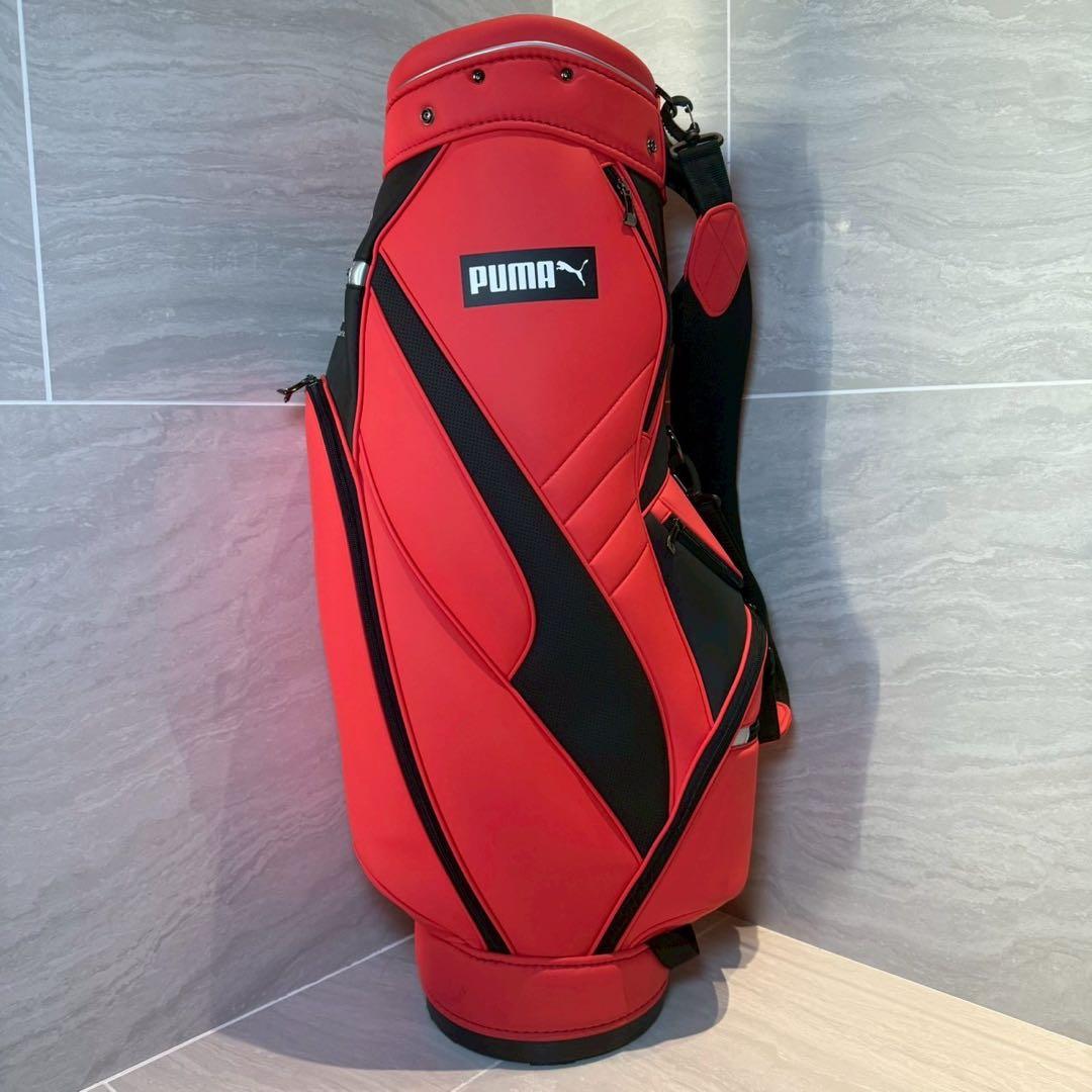 【極美品】プーマ　エッセンシャル　キャディバッグ　9.0型