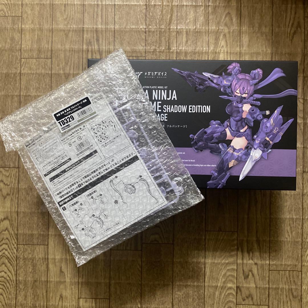 特典付　メガミデバイス　朱羅 忍者 枢 影衣 フルパッケージ