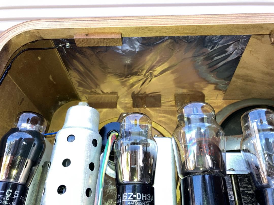 保証1カ月サンヨー真空管ラジオSS-148ラジオの王様\"孔雀号\"整備済完全動作品