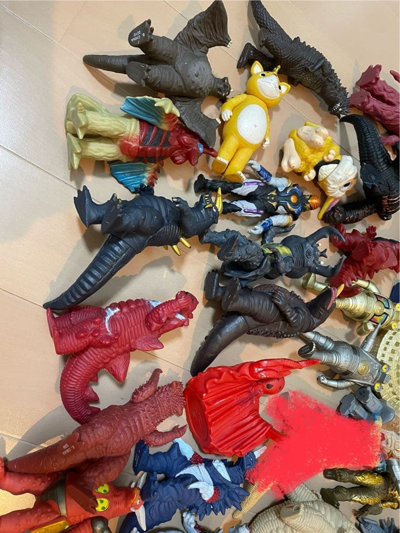 ウルトラマンシリーズ 怪獣ソフビ（レアセブンガー入り）　39体セット