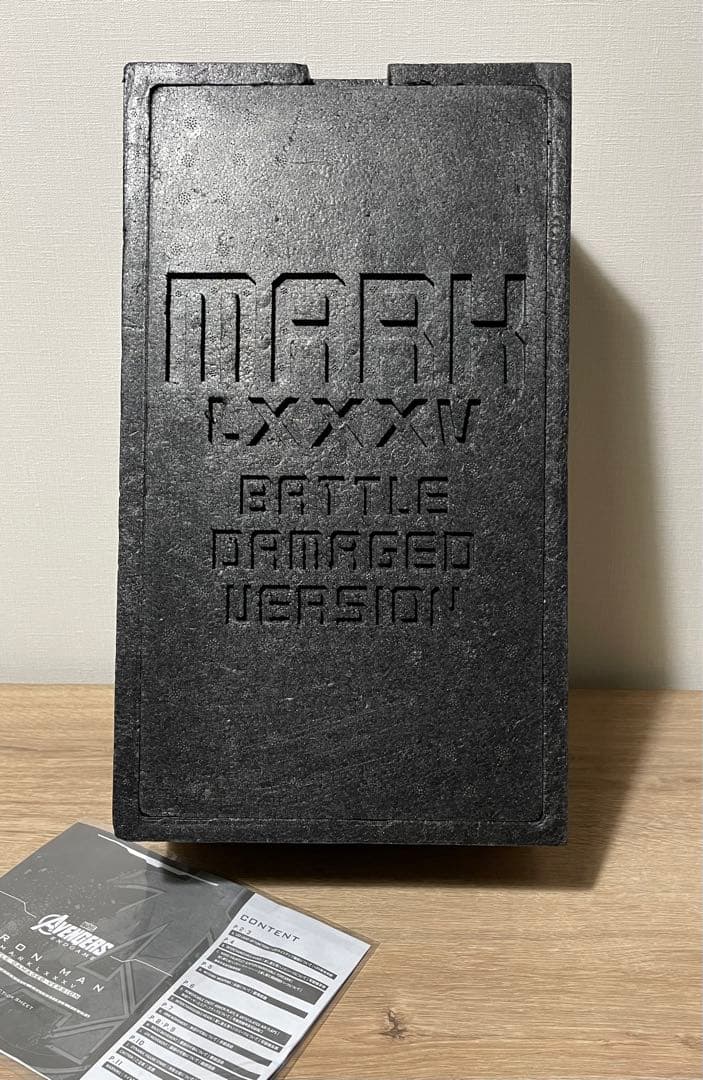 ホットトイズ アイアンマン マーク85 バトルダメージ版　腕破損　HOTTOYS