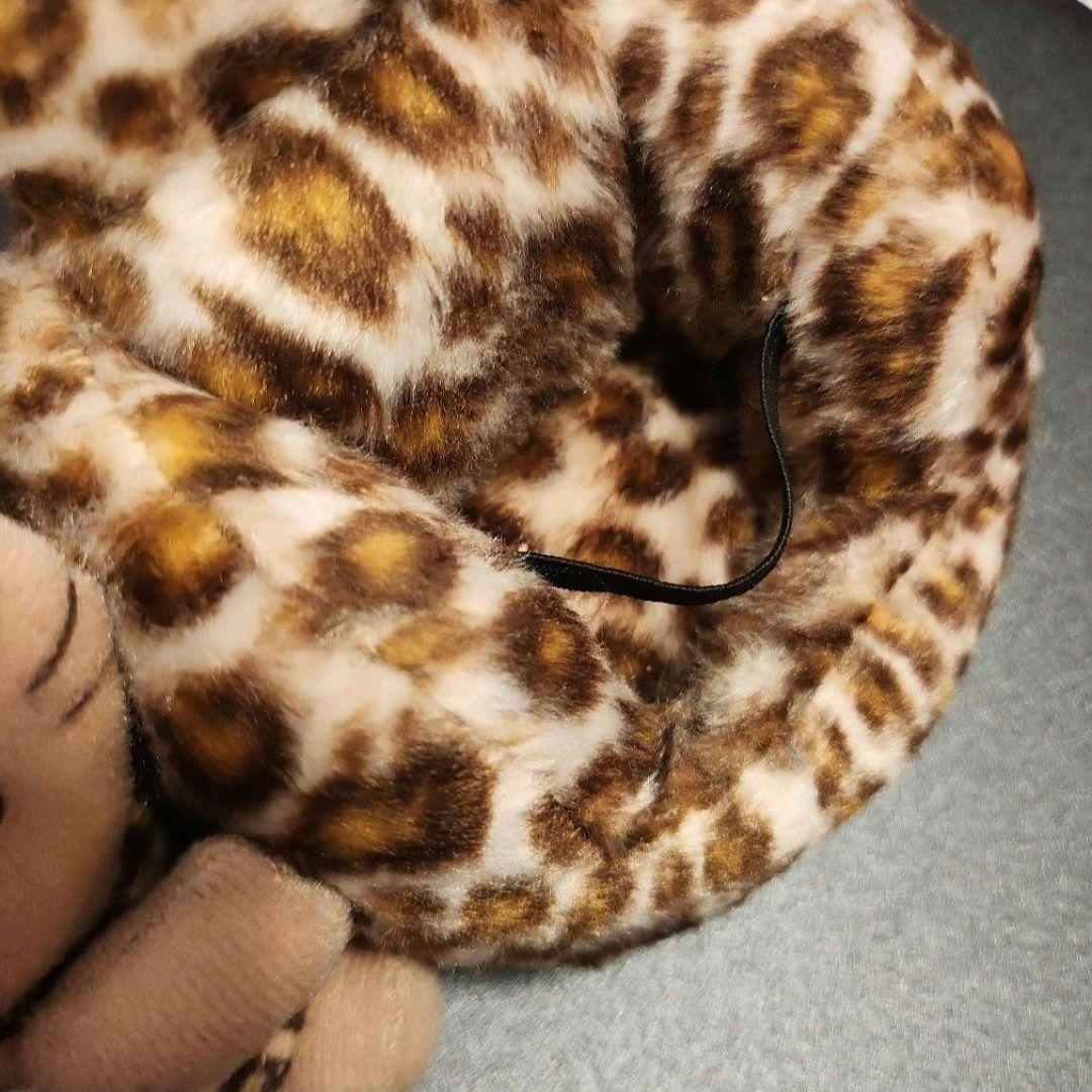 2002年製 ハローキティ ガングロ ヒョウ柄 携帯電話ホルダー カー用品