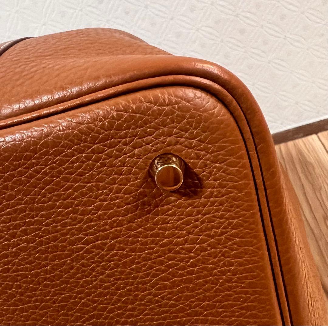 のあ！HERMES エルメス　ピコタンロック　MM ブラウン　C刻印