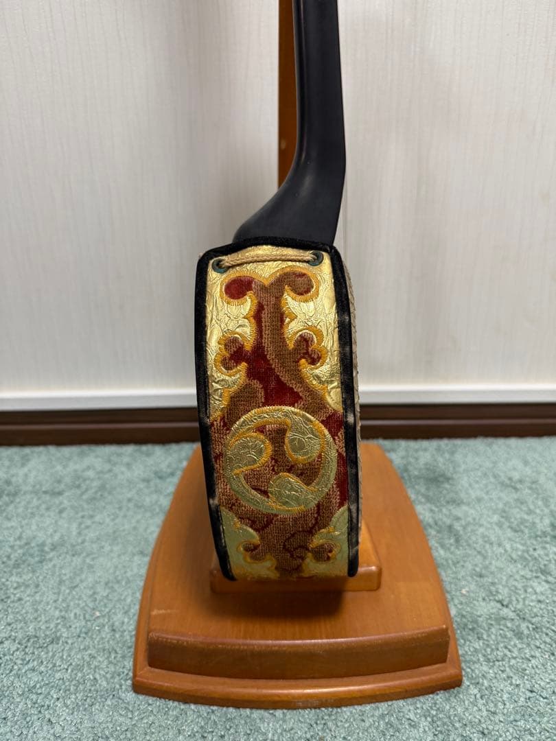 現状品　ジャンク　三線 本皮使用 蛇皮破れあり 沖縄伝統楽器 修理・部