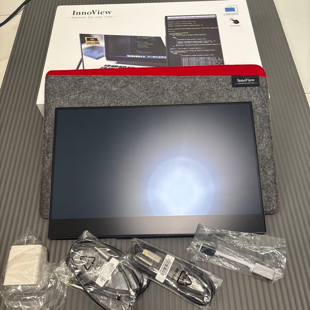 InnoView モバイルモニター14インチ　タッチ機能付き