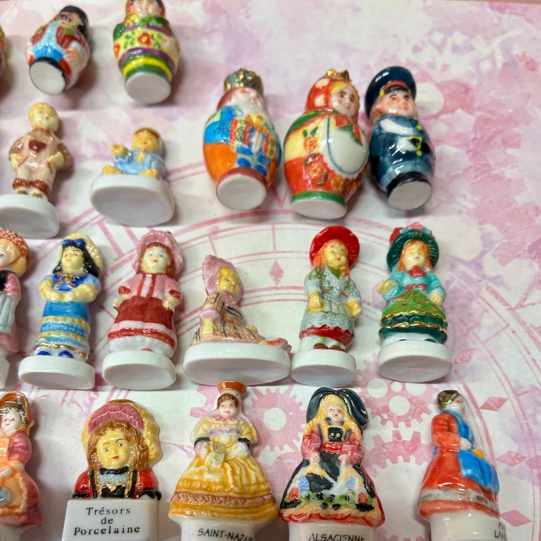 フェーブ 陶器製フィギュア 51体セット