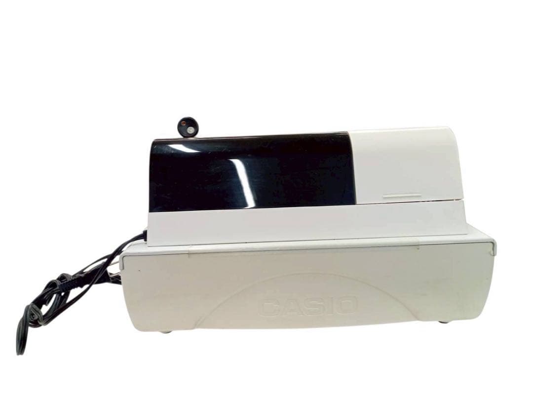 CASIO カシオ　電子レジスター ホワイト　110ER 店舗用品 動作品