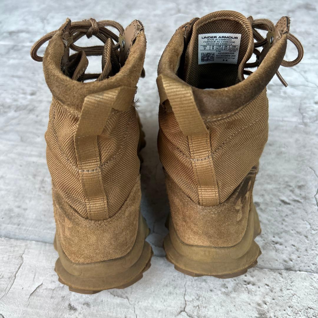 米軍　UNDEAR ARMOUR ミリタリーブーツ　27cm