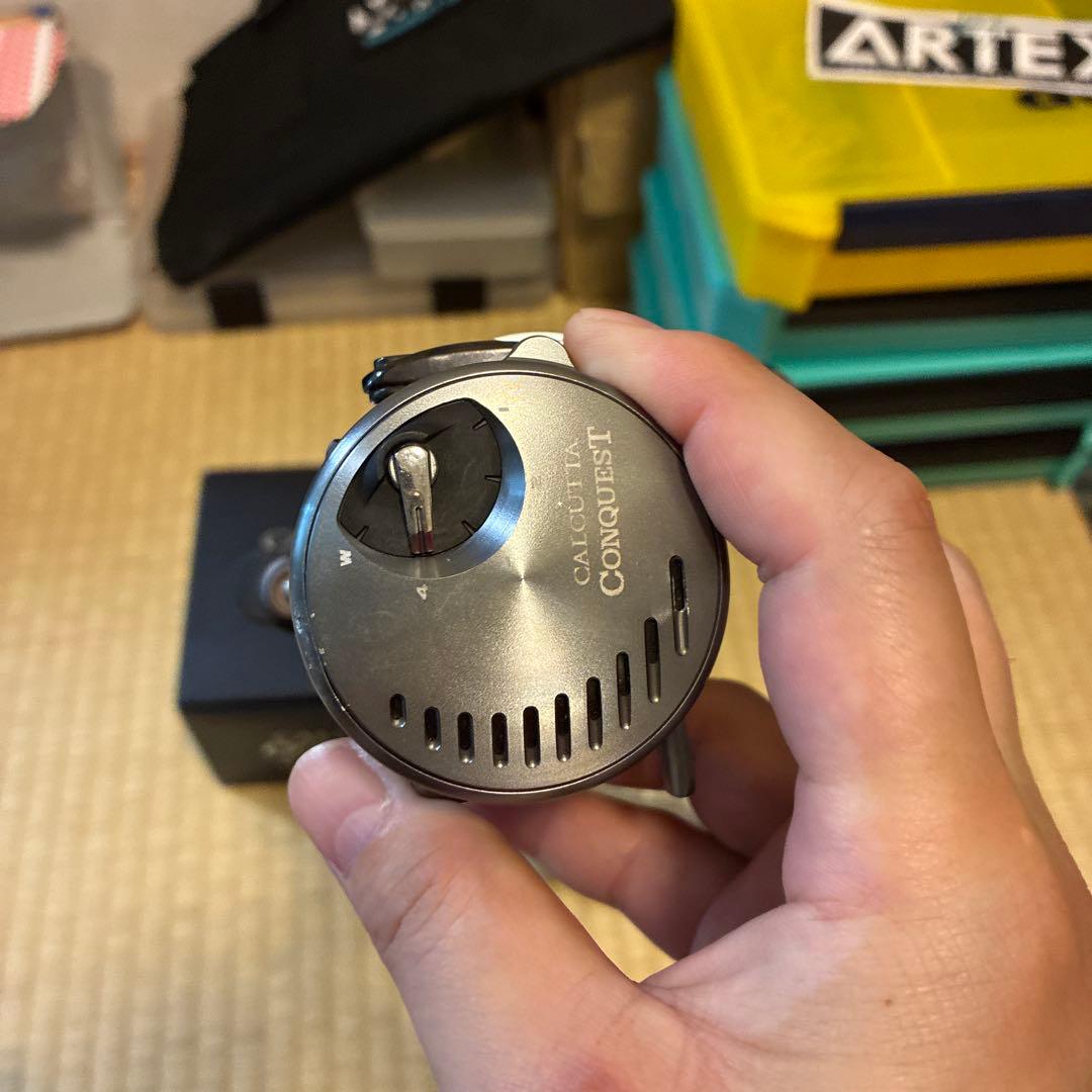 シマノ　カルカッタコンクエストＤＣ201HG +wcz×DRT バリアル100