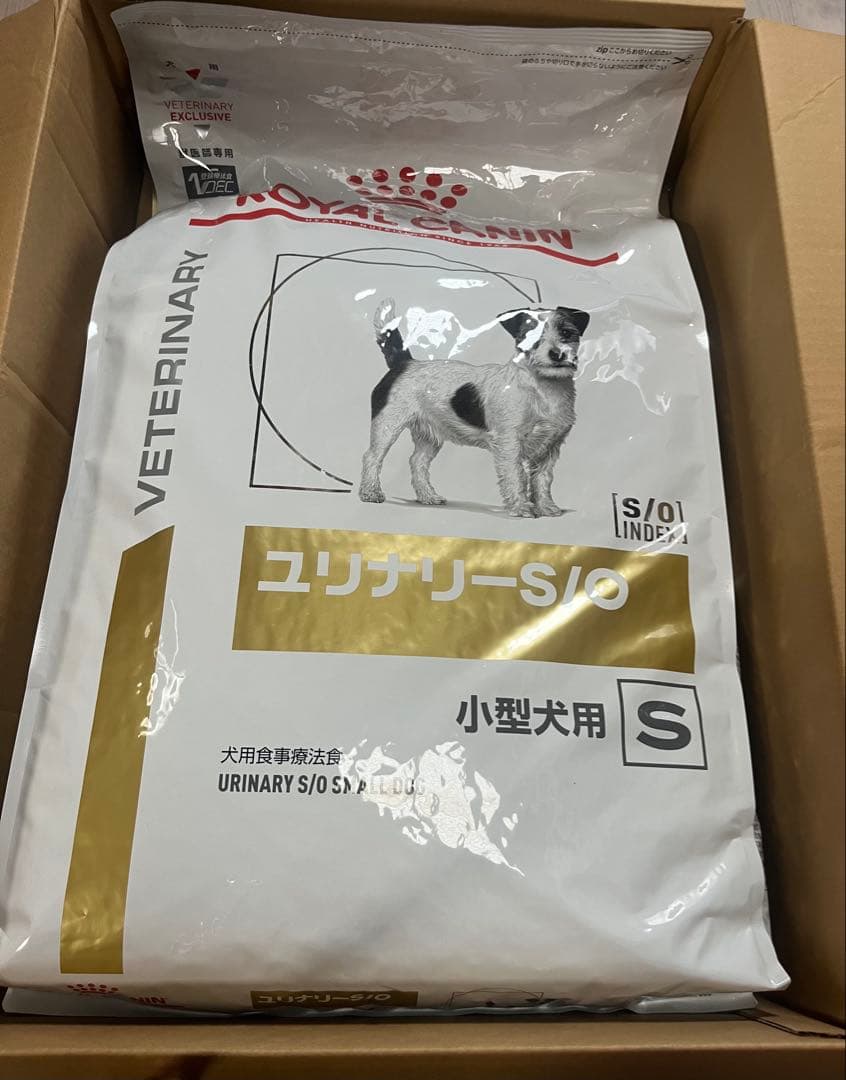新品)未開封 CANIN ユリナリー-S/O 8kg 小型犬用