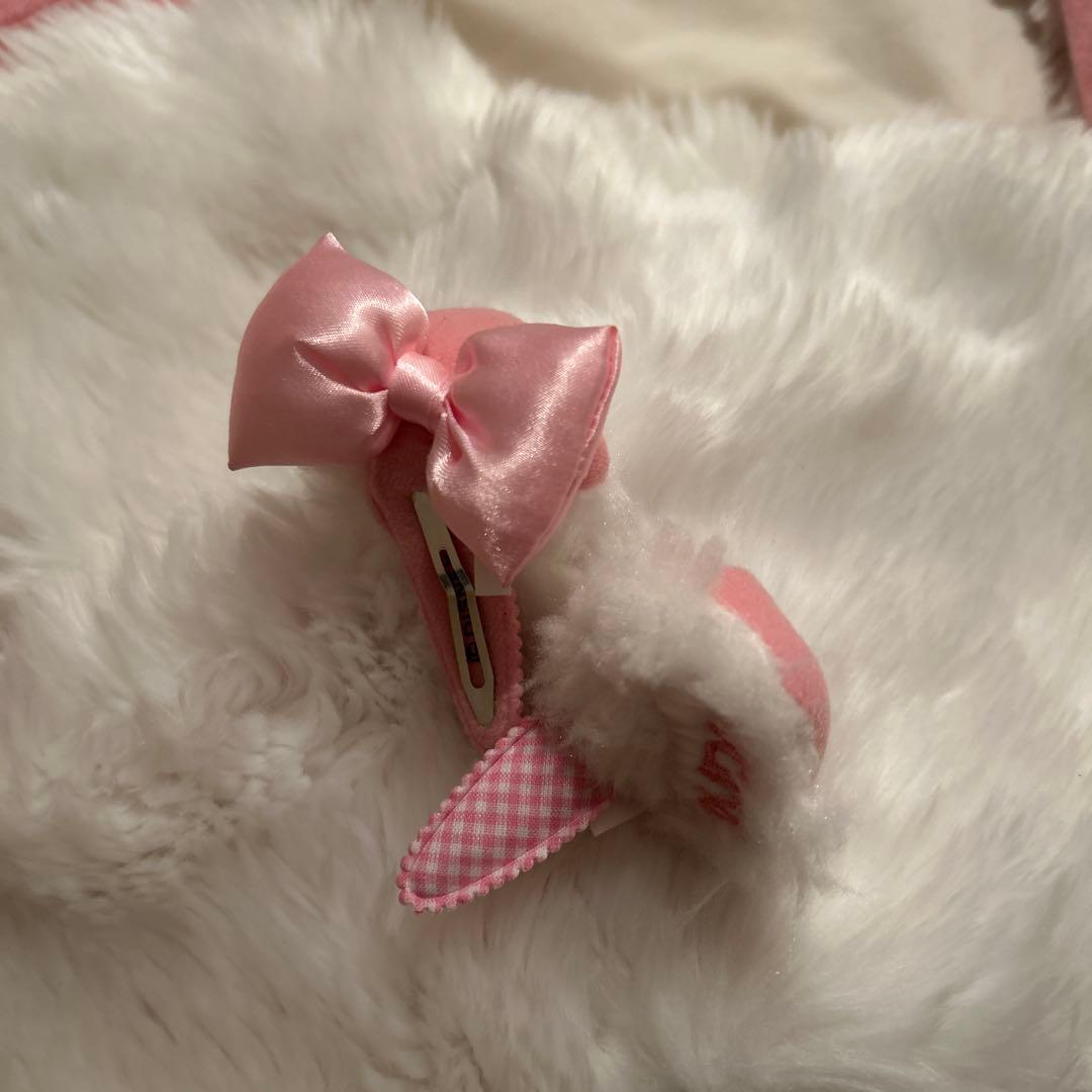 ディズニー　Disney マフラーキャップ　ファンキャップ　ヘアピンマリーちゃん