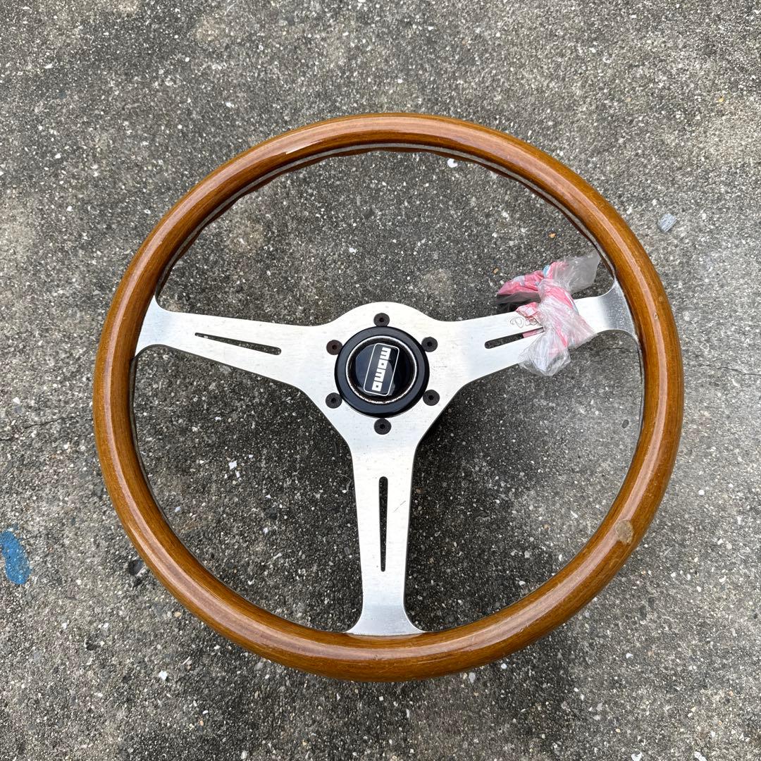マリリンももロー momo ステアリング ハンドル 3スポーク ウッド