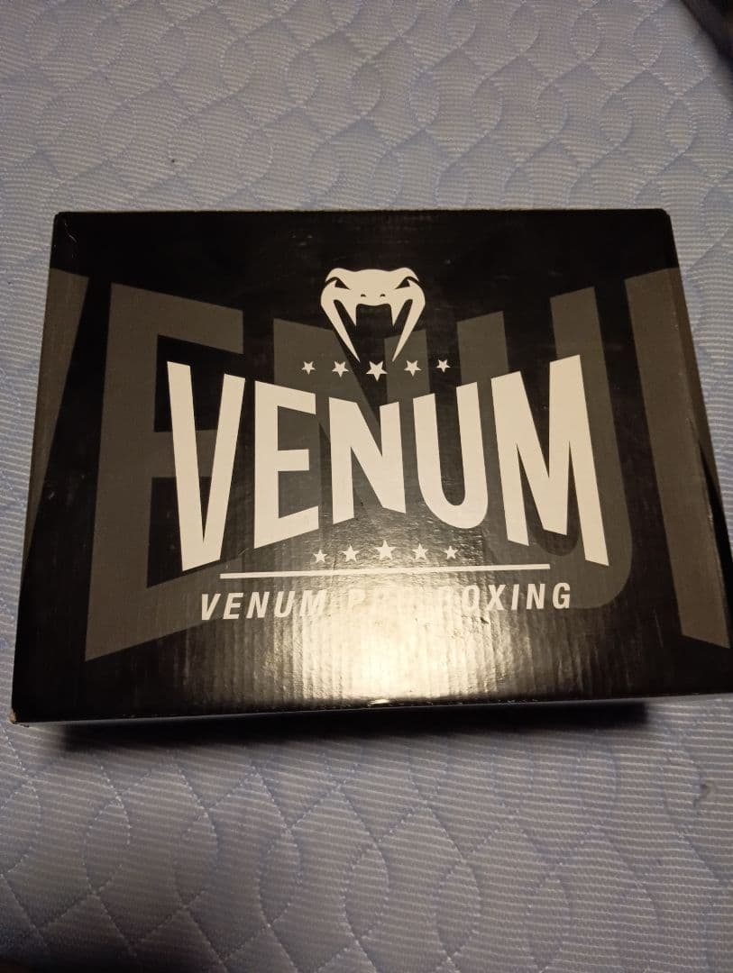 Venum ボクシングシューズ ブラック/ゴールド