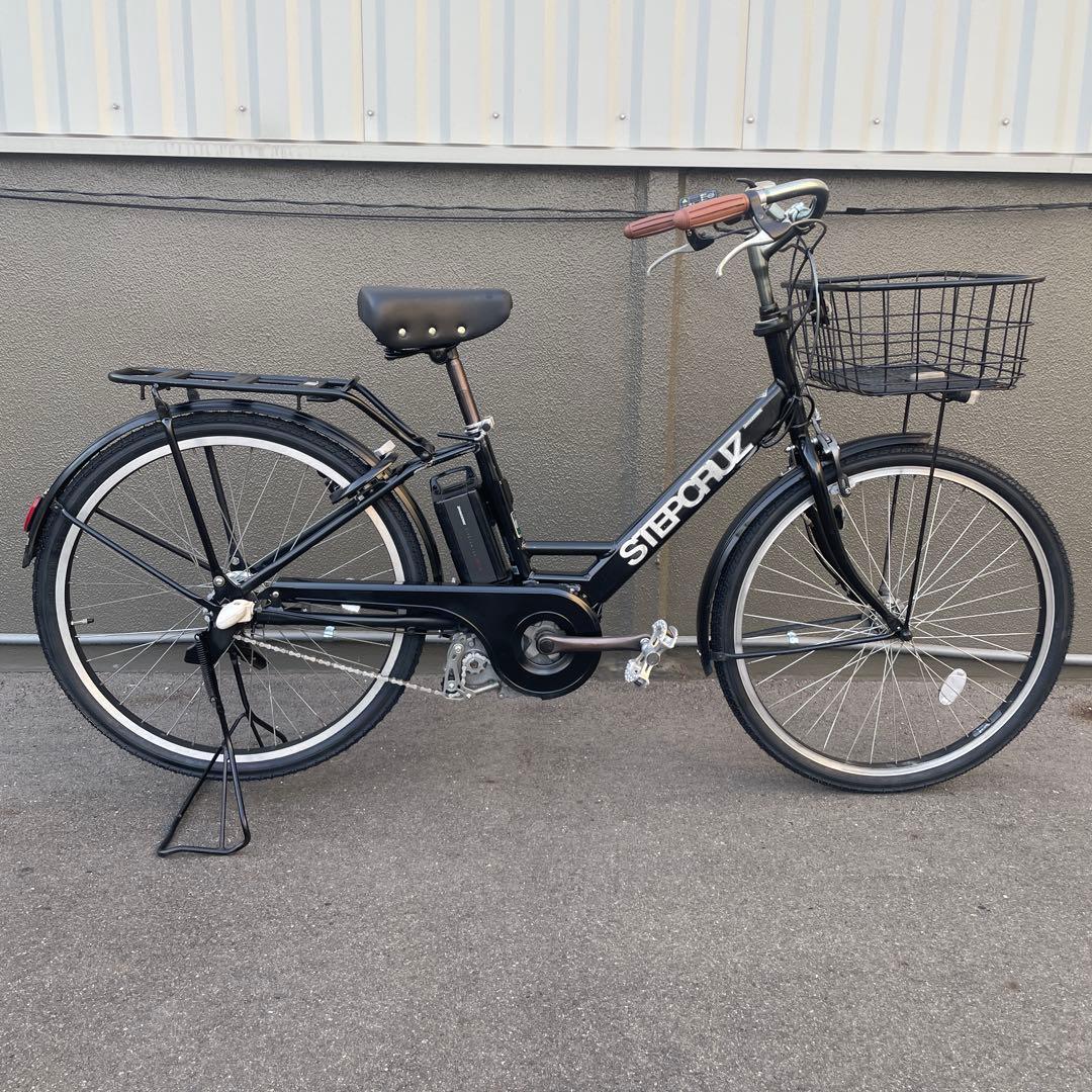 ブリヂストン電動アシスト自転車26インチ 12.3Ah ブラック