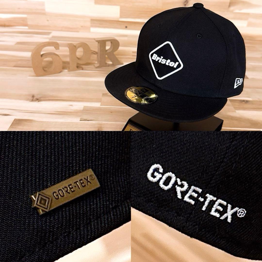 激レア【ニューエラ×エフシーレアルブリストル】コラボ ゴアテックス キャップ 黒