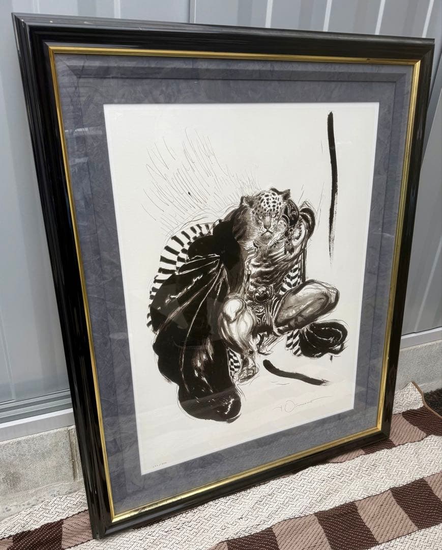 天野喜孝 版画＊運送手配できる方（引取り）限定＊グイン・サーガ