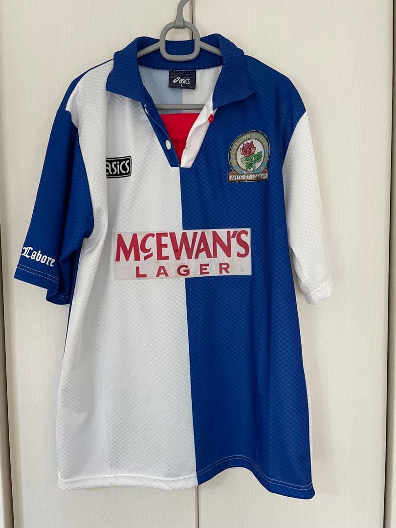 【希少】ブラックバーン　ホーム　 ユニフォーム