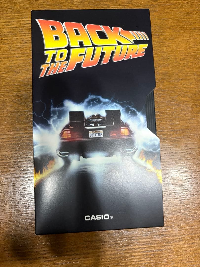 希少 CASIO × バック・トゥ・ザ・フューチャー コラボ時計 & ポスター