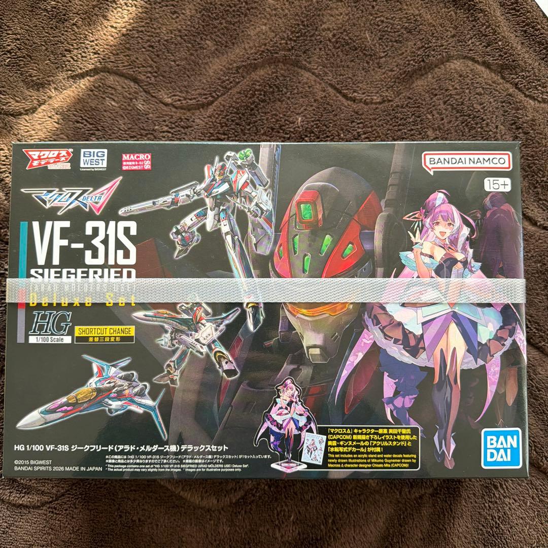 マクロス　HG VF-31S ジークフリード （アラド・メルダース機）ＤＸセット